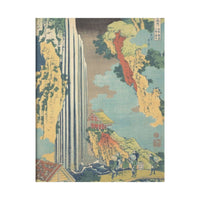 Ono Waterfall on the Kisokaidō - Hokusai Poster
