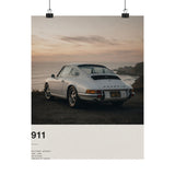 Porsche 911 Classic Poster