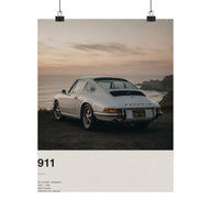 Porsche 911 Classic Poster