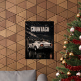 Countach Lamborghini — Matte Art Poster