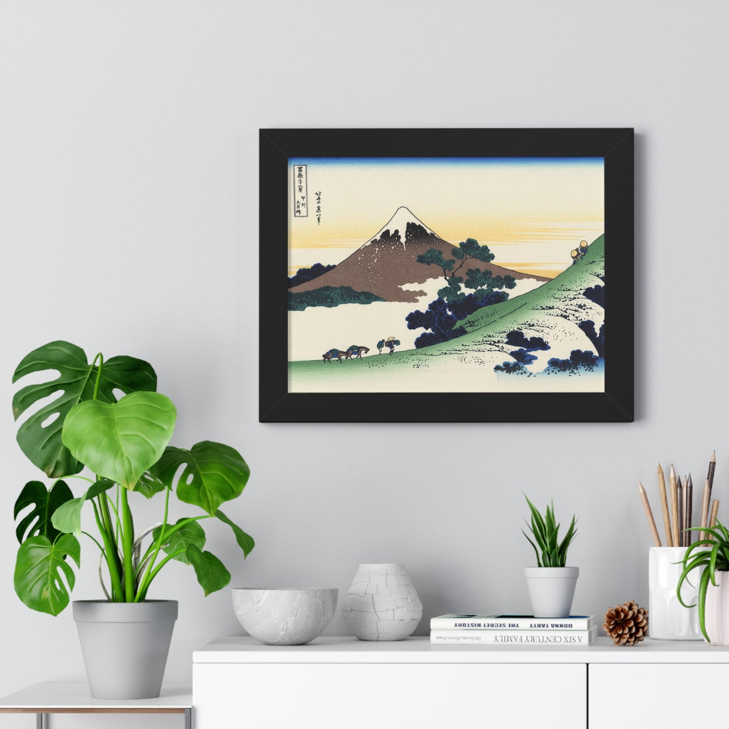 Inume Pass, Kōshū - Katsushika Hokusai