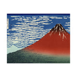 South Wind, Clear Sky (Red Fuji) - Katsushika Hokusai Poster