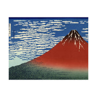 South Wind, Clear Sky (Red Fuji) - Katsushika Hokusai Poster