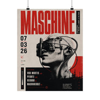 Machine Vision Head — Matte Art Poster