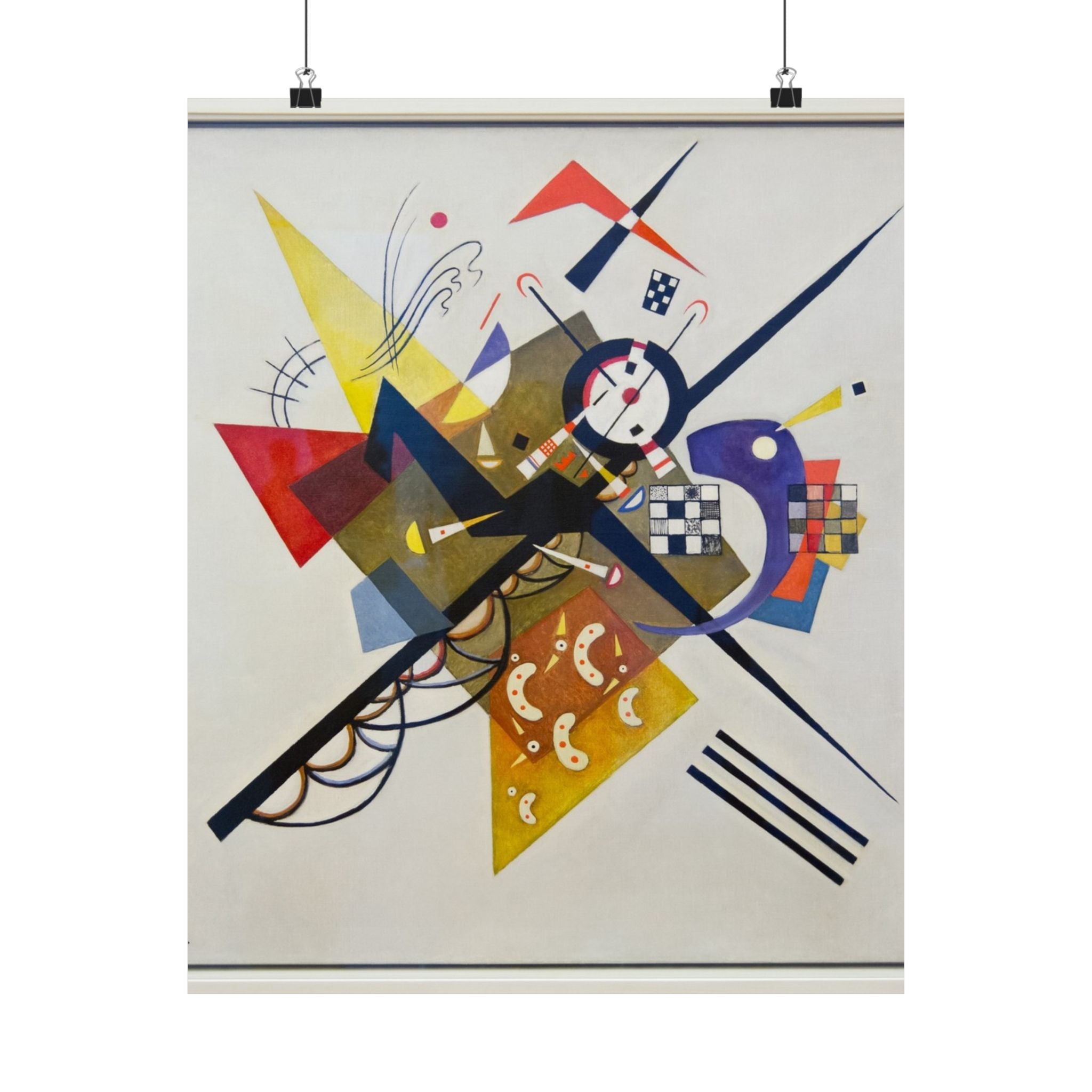 On White II - Vassily Kandinsky Poster