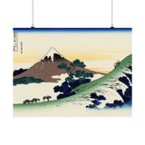 Inume Pass, Kōshū - Katsushika Hokusai Poster