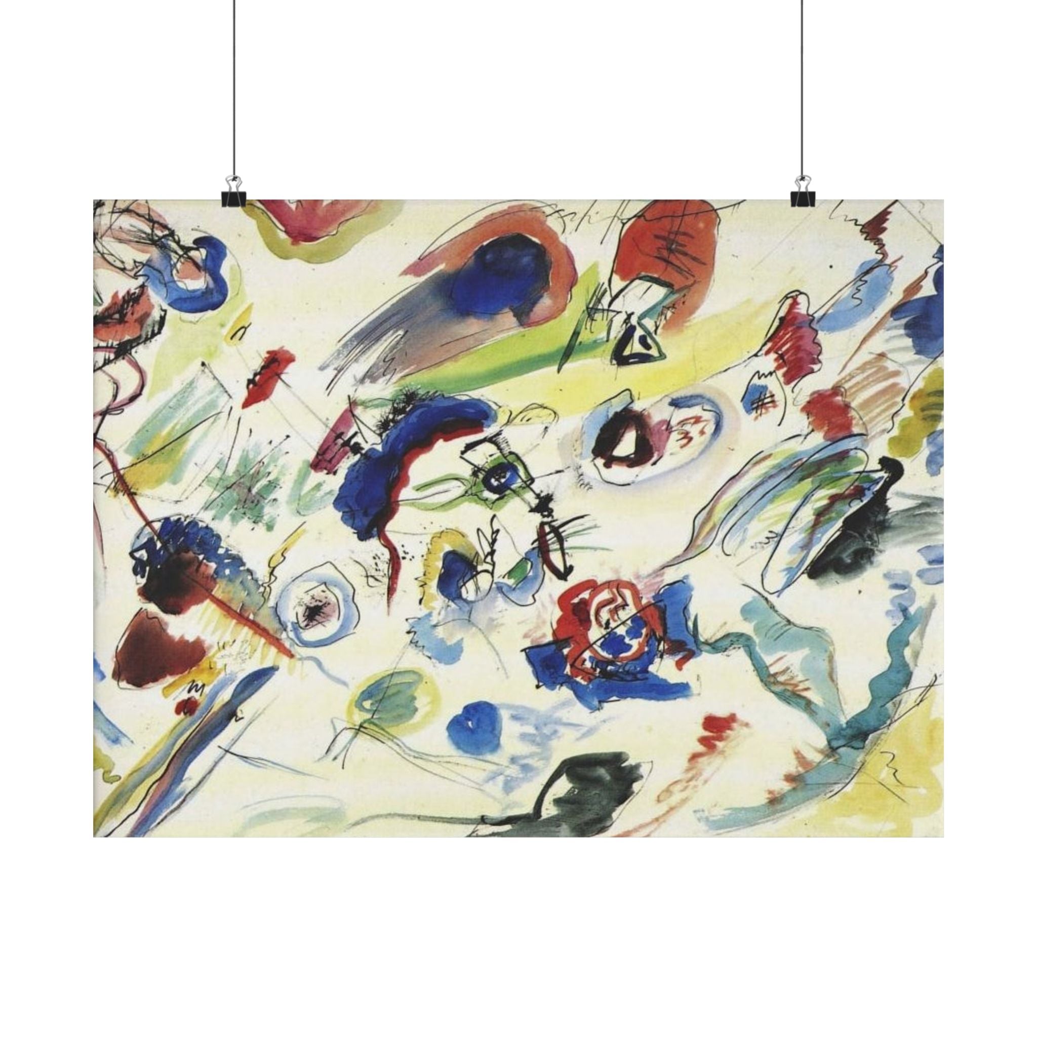 Untitled - Vassily Kandinsky Poster