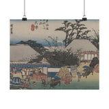Otsu, The Fifty Three Stations of the Tokaido - Ando Hiroshige Poster