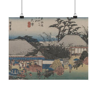 Otsu, The Fifty Three Stations of the Tokaido - Ando Hiroshige Poster