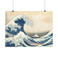 Tsunami - Katsushika Hokusai Poster
