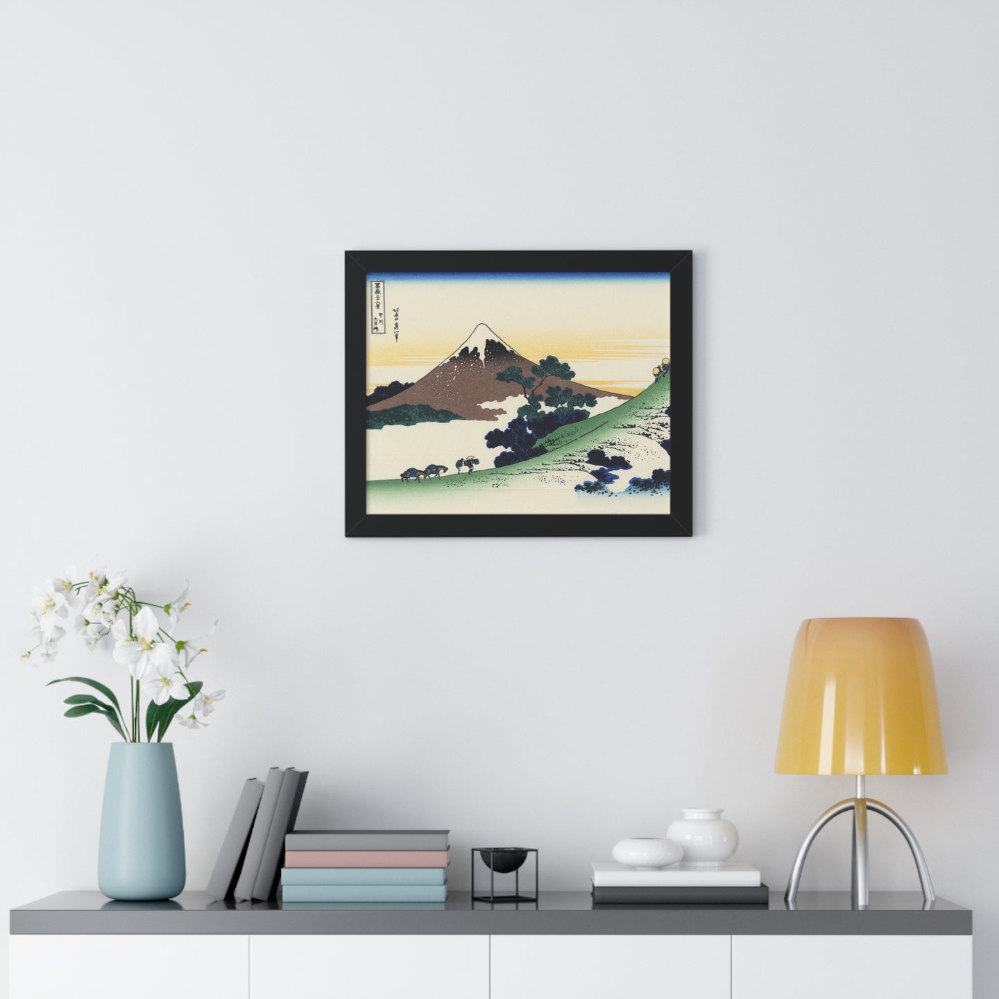 Inume Pass, Kōshū - Katsushika Hokusai