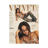 Velvet Magazine Cover Poster