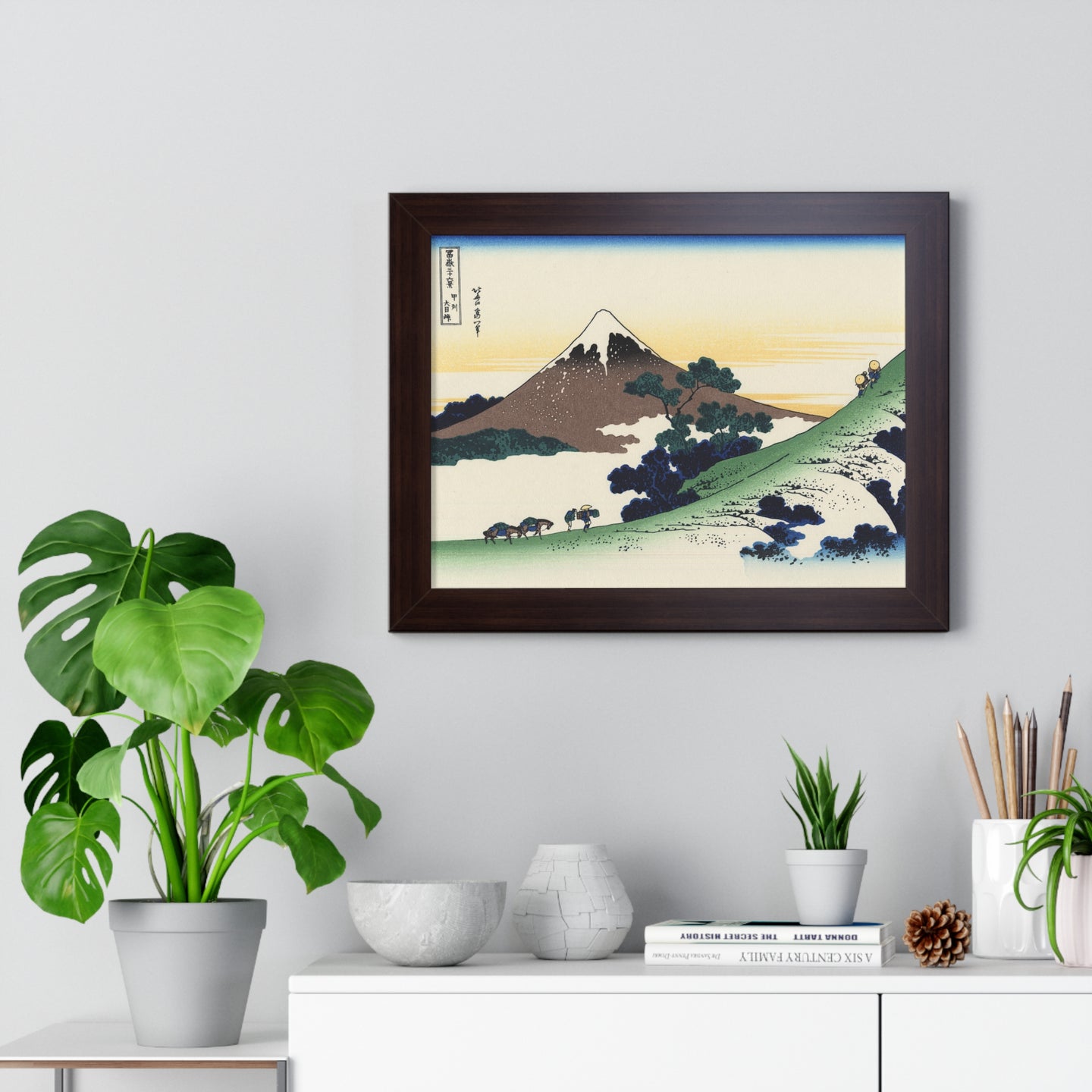 Inume Pass, Kōshū - Katsushika Hokusai