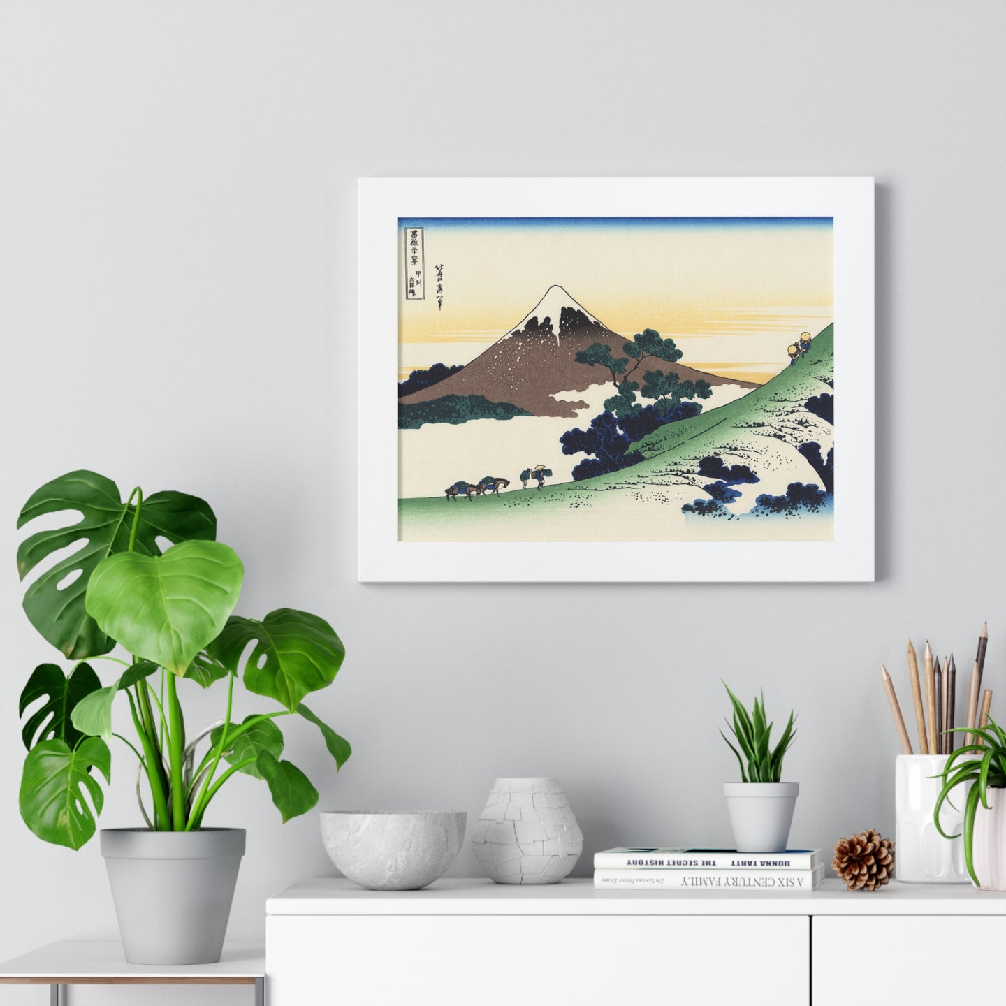 Inume Pass, Kōshū - Katsushika Hokusai