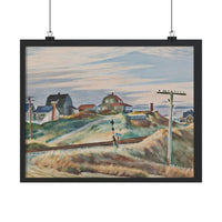 Cottages at North Truro - Edward Hopper Poster