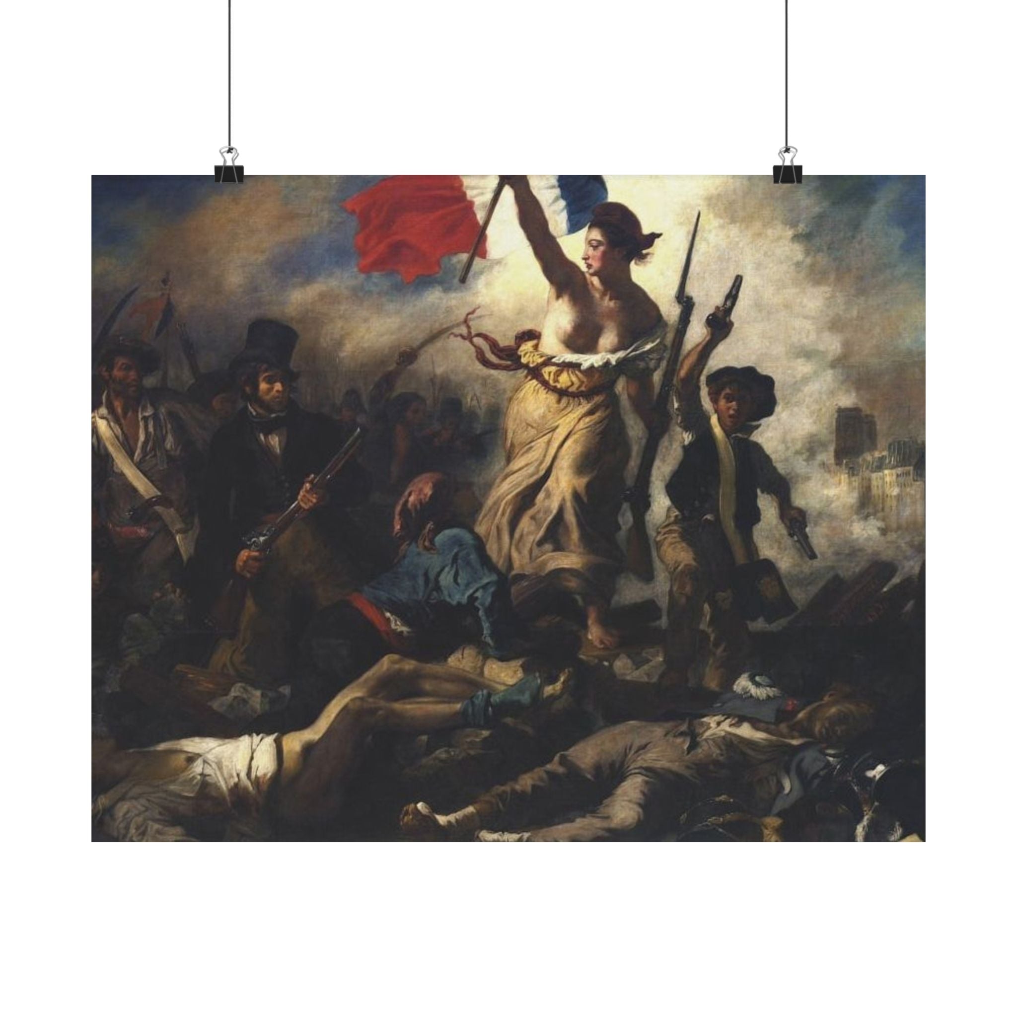 Liberty Leading the People - Eugène Delacroix Poster