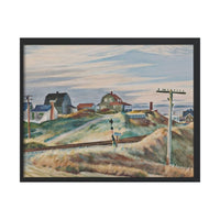 Cottages at North Truro - Edward Hopper Poster