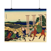 Senju, Musashi Province - Katsushika Hokusai Poster