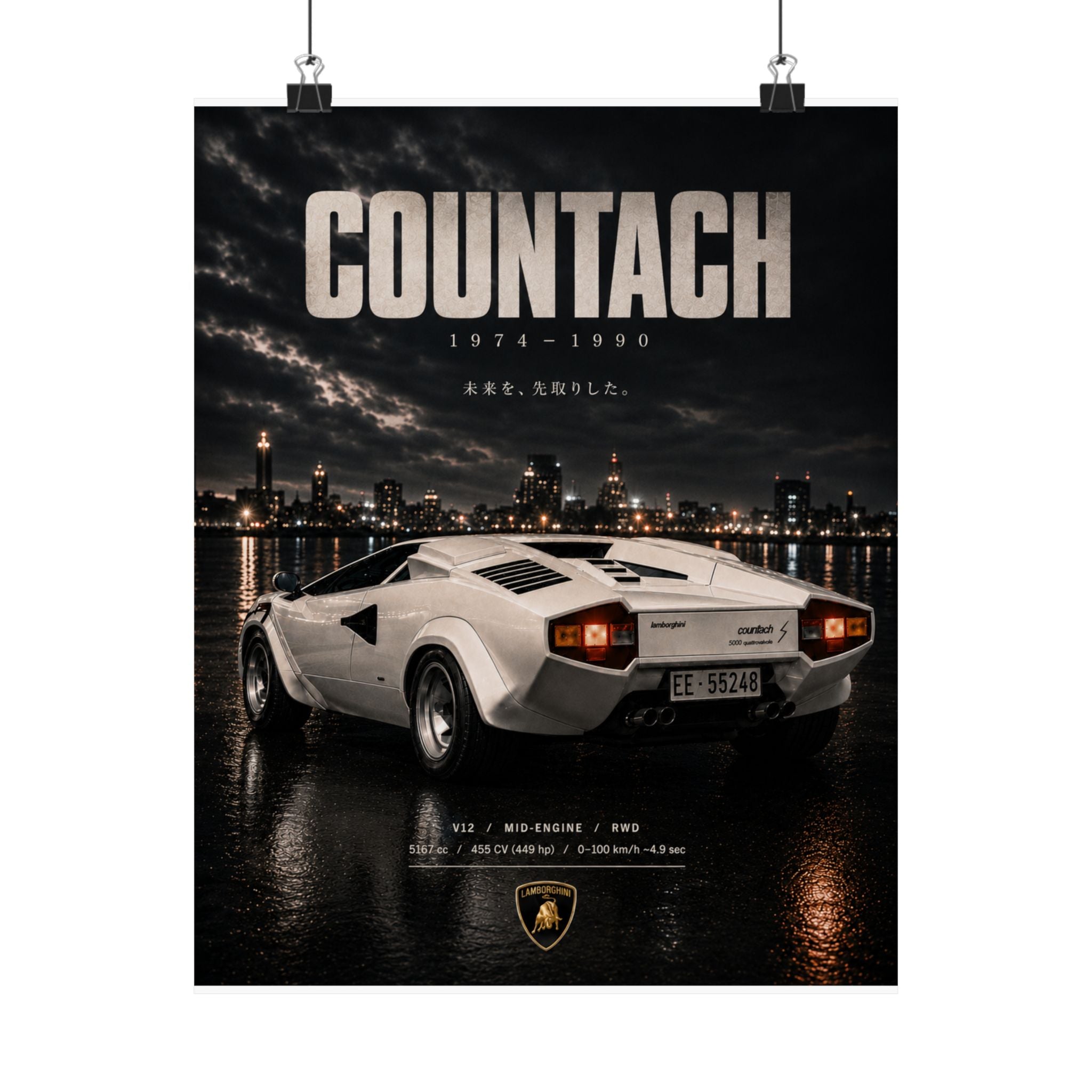 Matte Music-Inspired Wall Poster