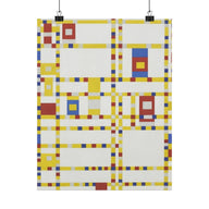 Broadway Boogie Woogie - Piet Mondrian Poster