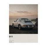 Porsche 911 Classic Poster