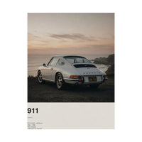 Porsche 911 Classic Poster