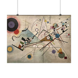 Composition 8 - Vassily Kandinsky Poster