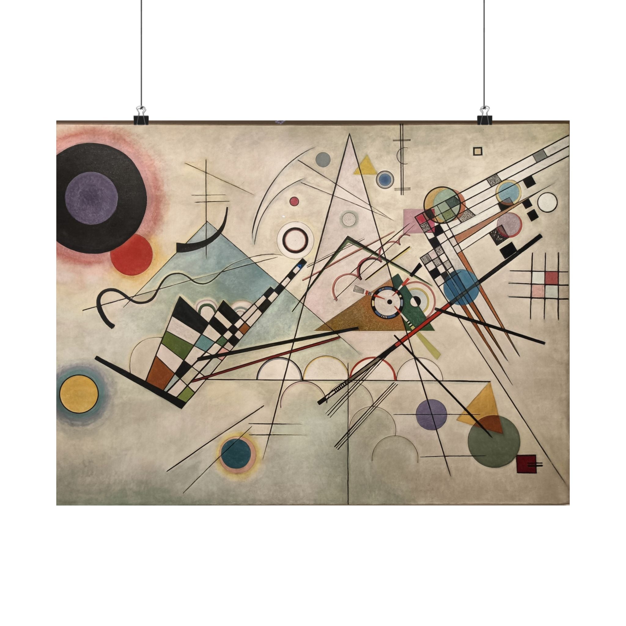 Composition 8 - Vassily Kandinsky Poster
