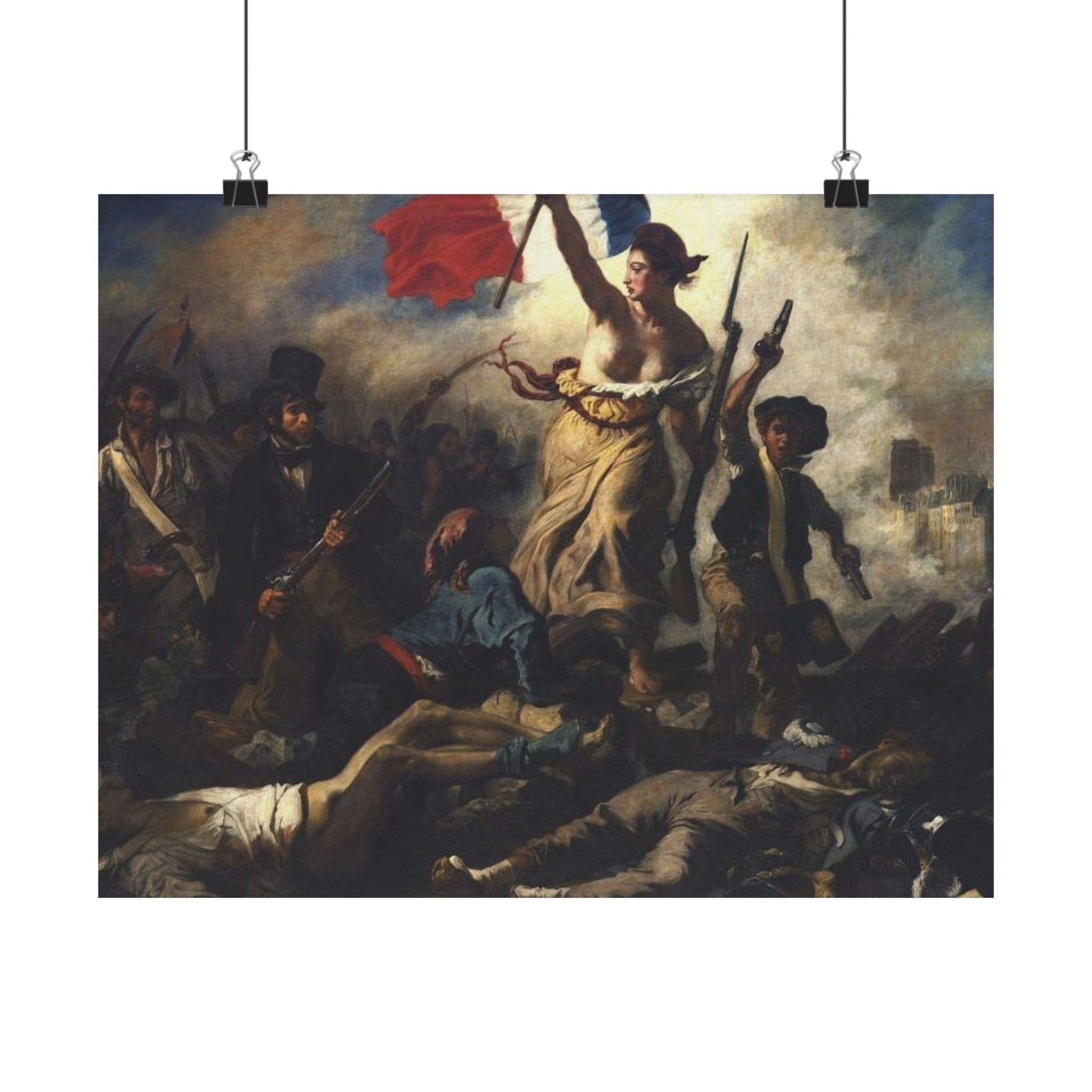 Liberty Leading the People - Eugène Delacroix Poster