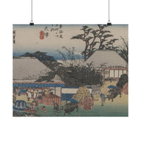 Otsu, The Fifty Three Stations of the Tokaido - Ando Hiroshige Poster