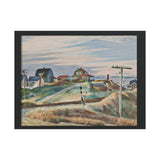 Cottages at North Truro - Edward Hopper Poster