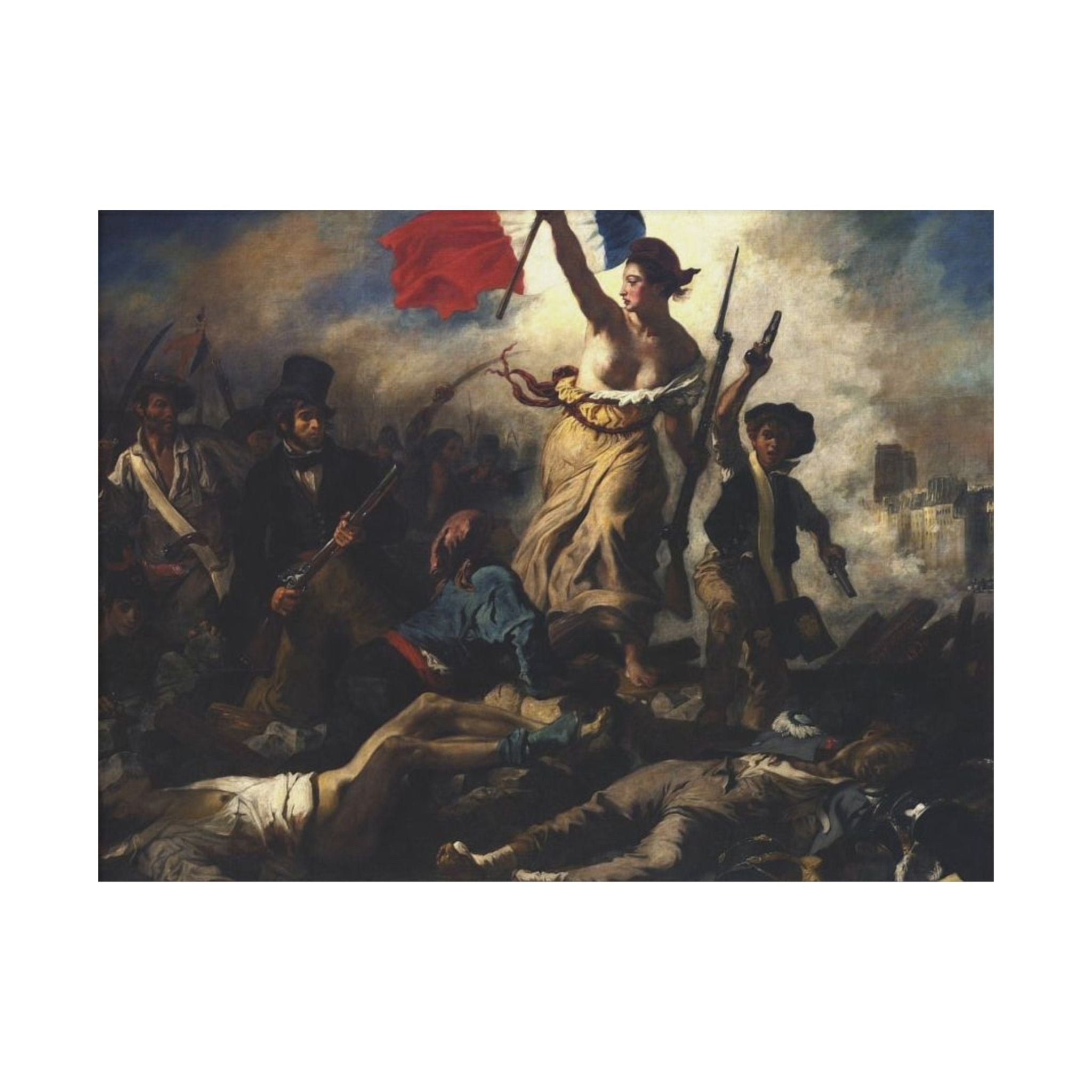 Liberty Leading the People - Eugène Delacroix Poster