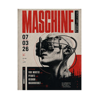 Machine Vision Head — Matte Art Poster