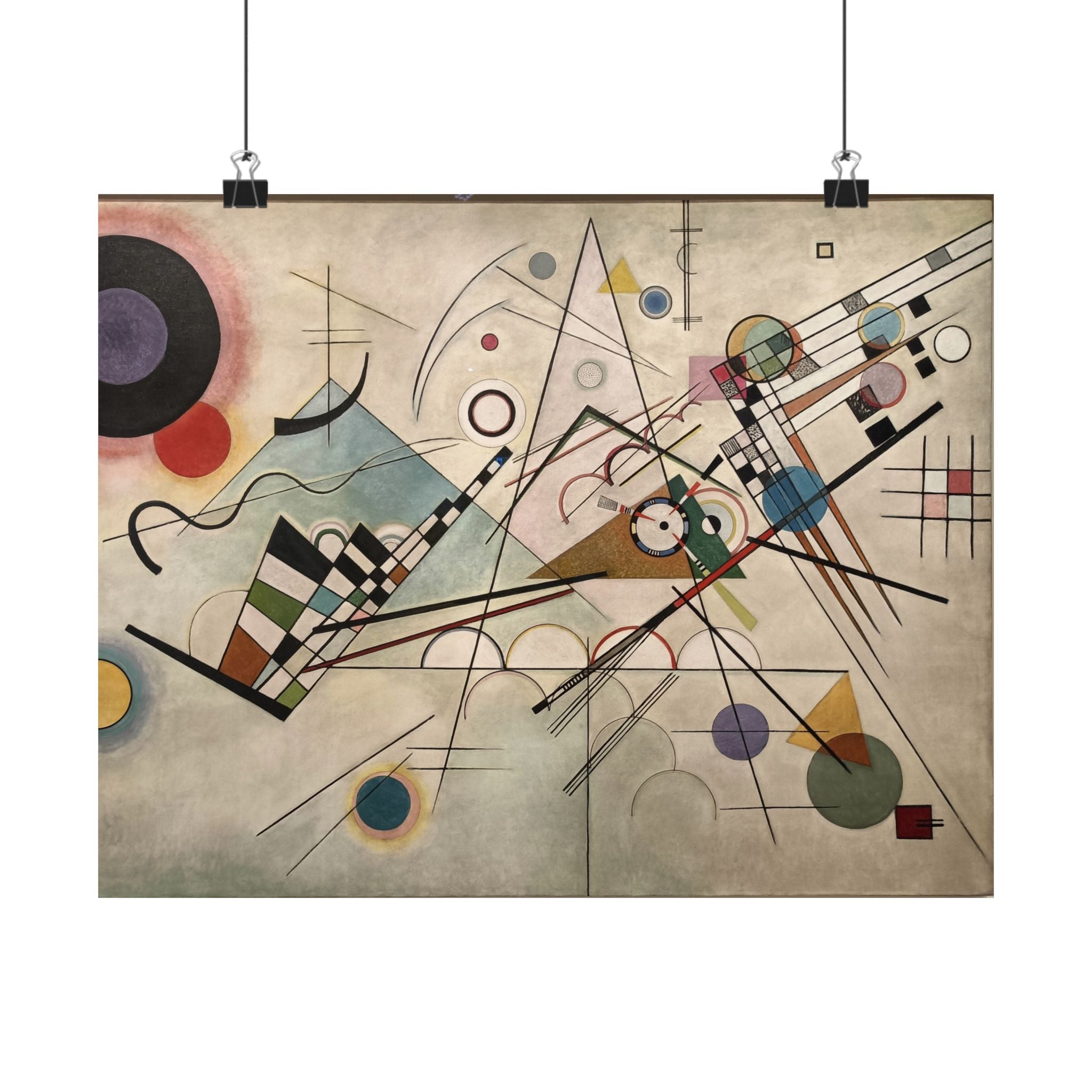 Composition 8 - Vassily Kandinsky Poster
