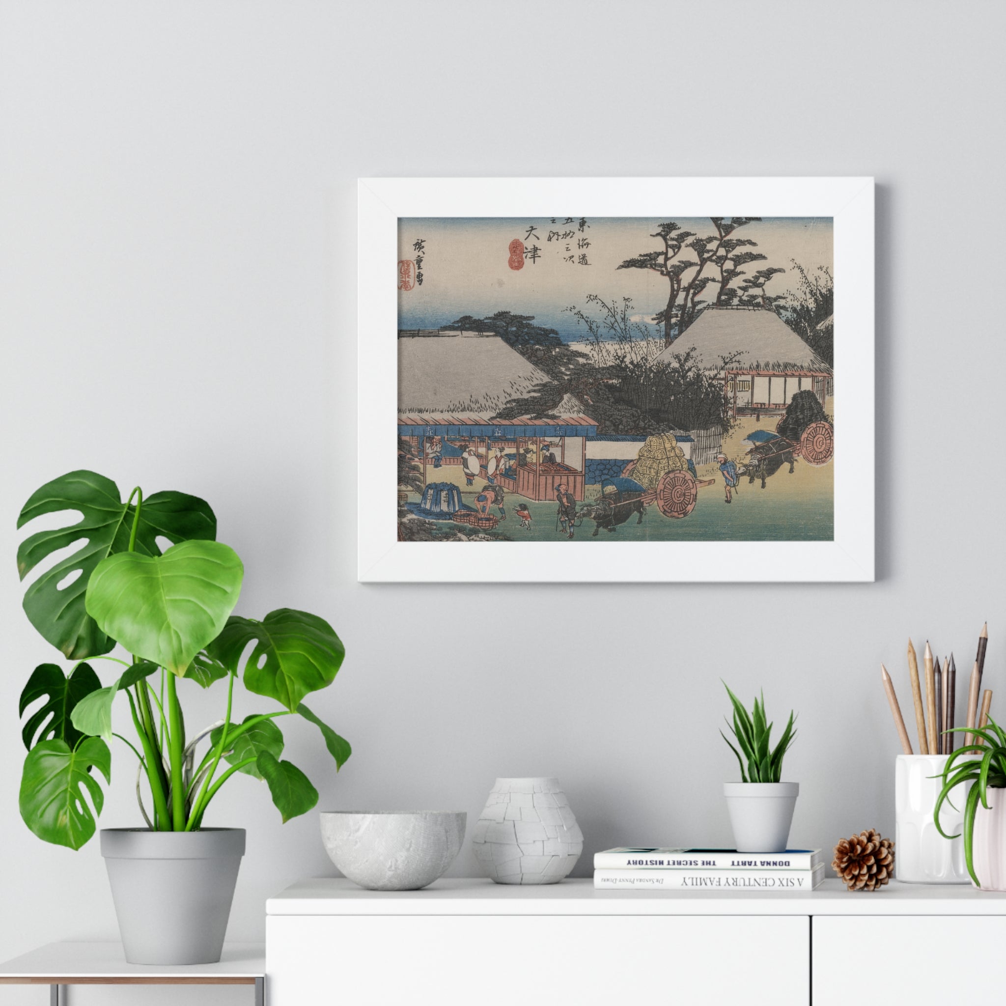 Otsu, The Fifty Three Stations of the Tokaido - Ando Hiroshige