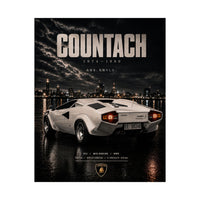Countach Lamborghini — Matte Art Poster