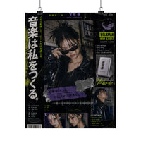 Walkman Noir Portrait Poster