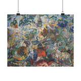 Battle of Lights, Coney Island, Mardi Gras - Joseph Stella Poster