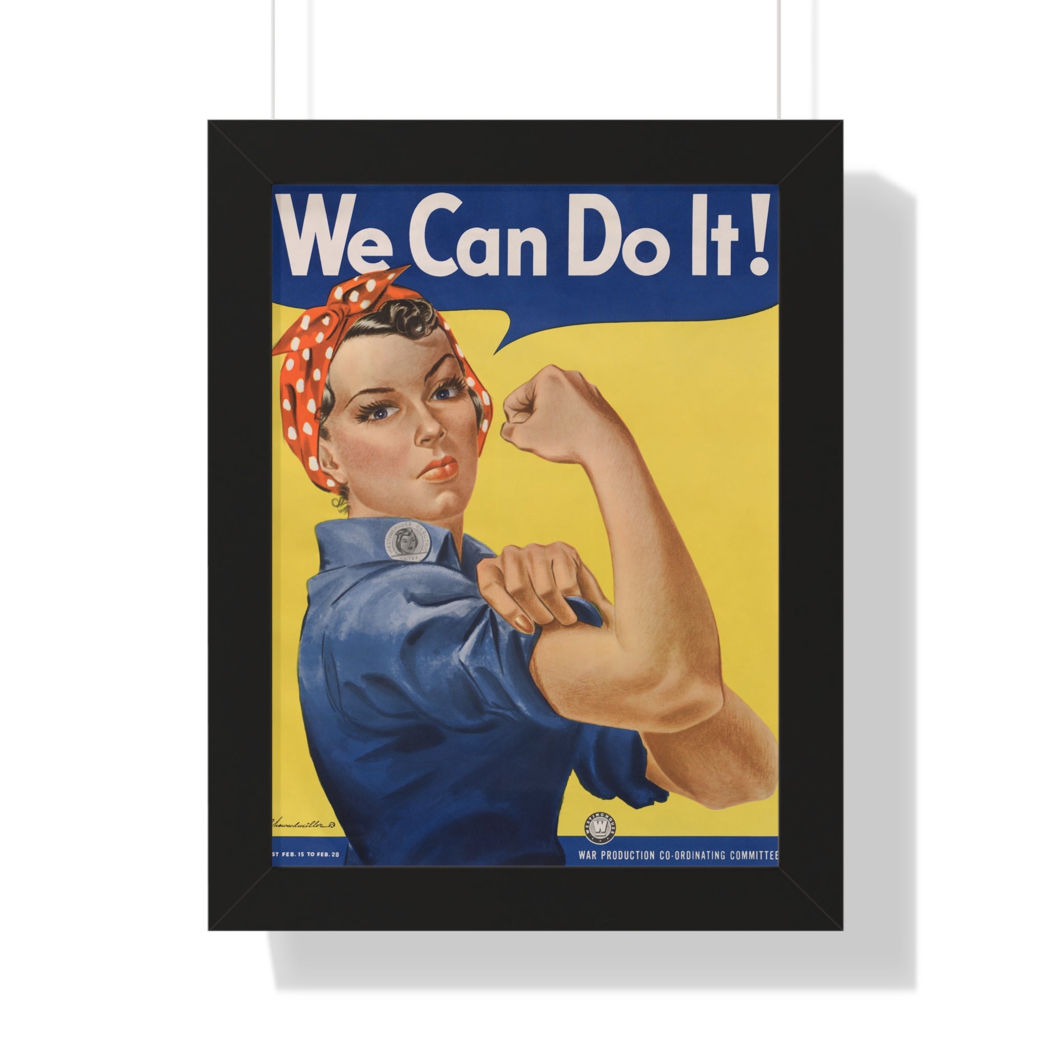 Rosie the Riveter, "We Can Do It!" - J. Howard Miller