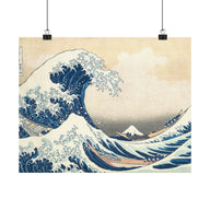 Tsunami - Katsushika Hokusai Poster