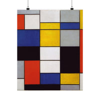 Composition A - Piet Mondrian Poster