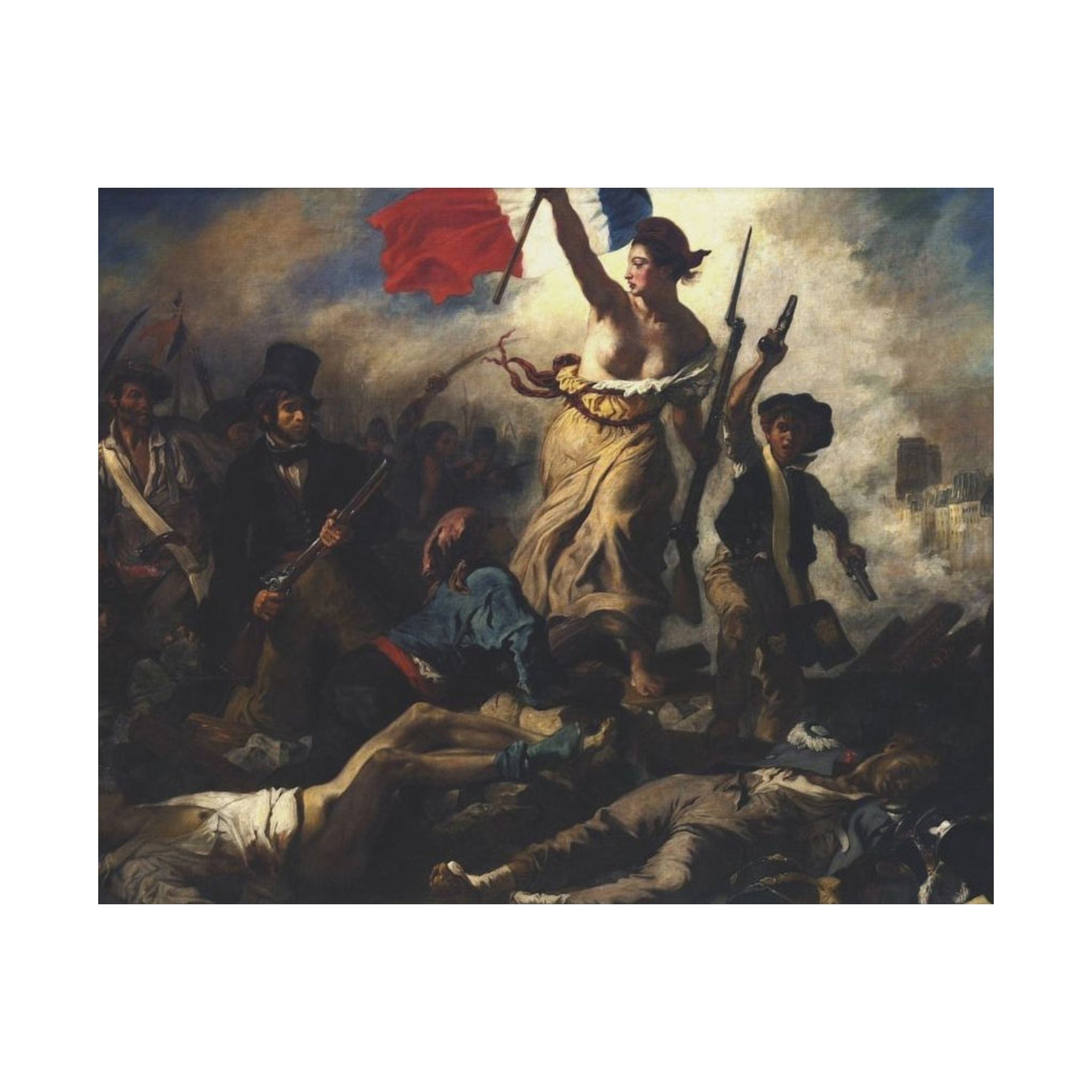 Liberty Leading the People - Eugène Delacroix Poster