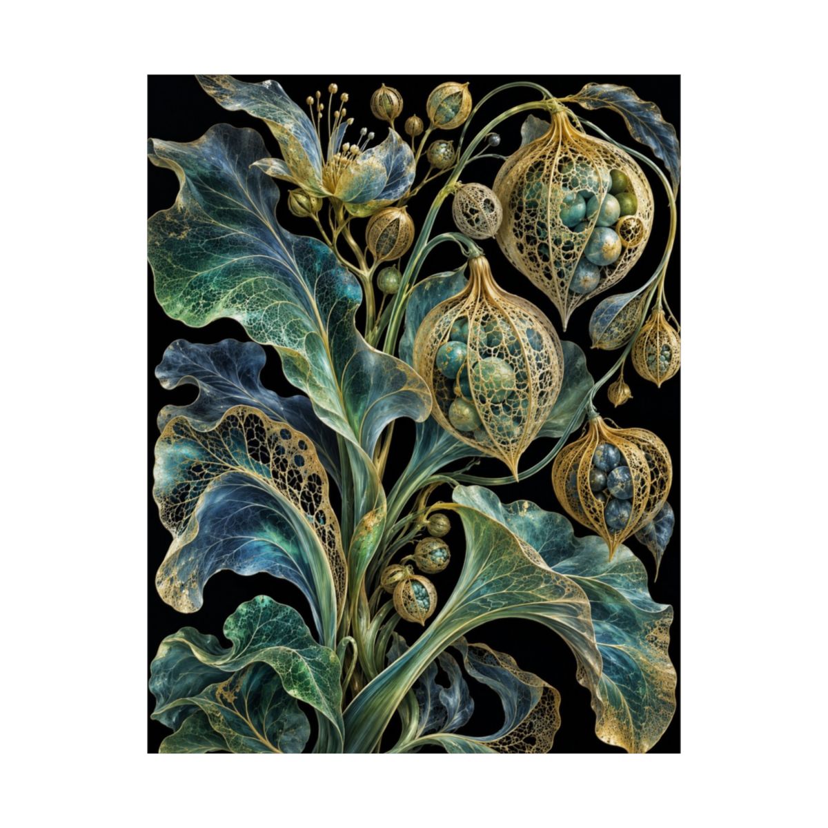 Alien Botanical Specimen Poster product view 8