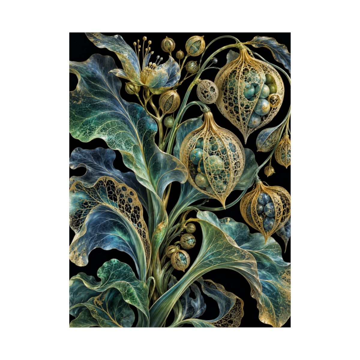 Alien Botanical Specimen Poster product view 2