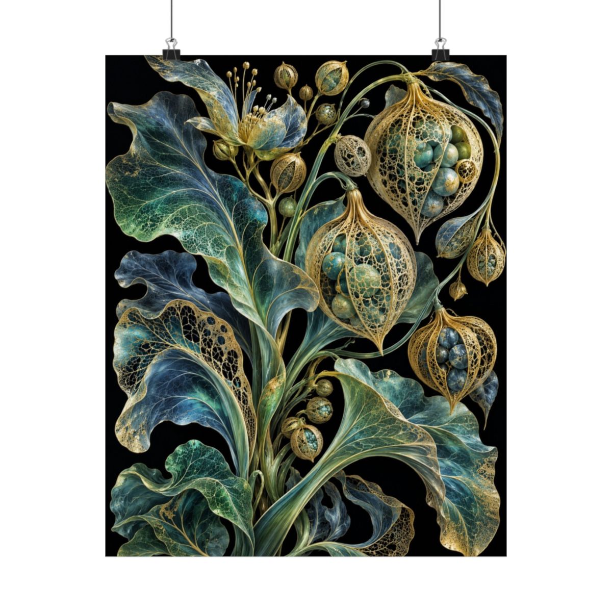 Alien Botanical Specimen Poster product view 4