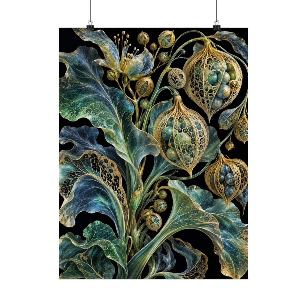 Alien Botanical Specimen Poster product view 1