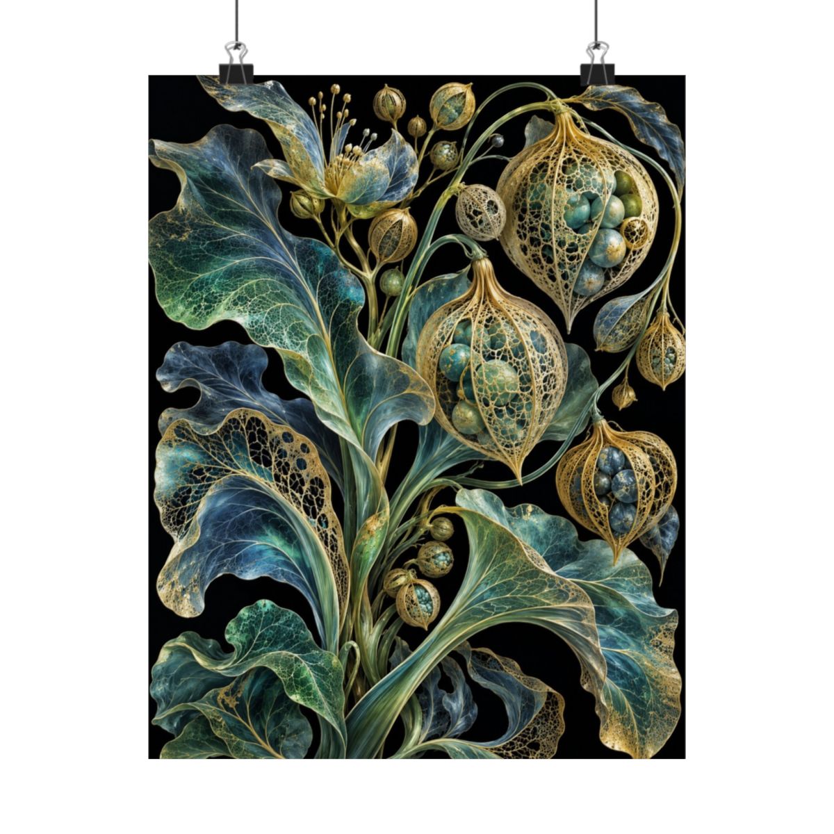Alien Botanical Specimen Poster product view 7
