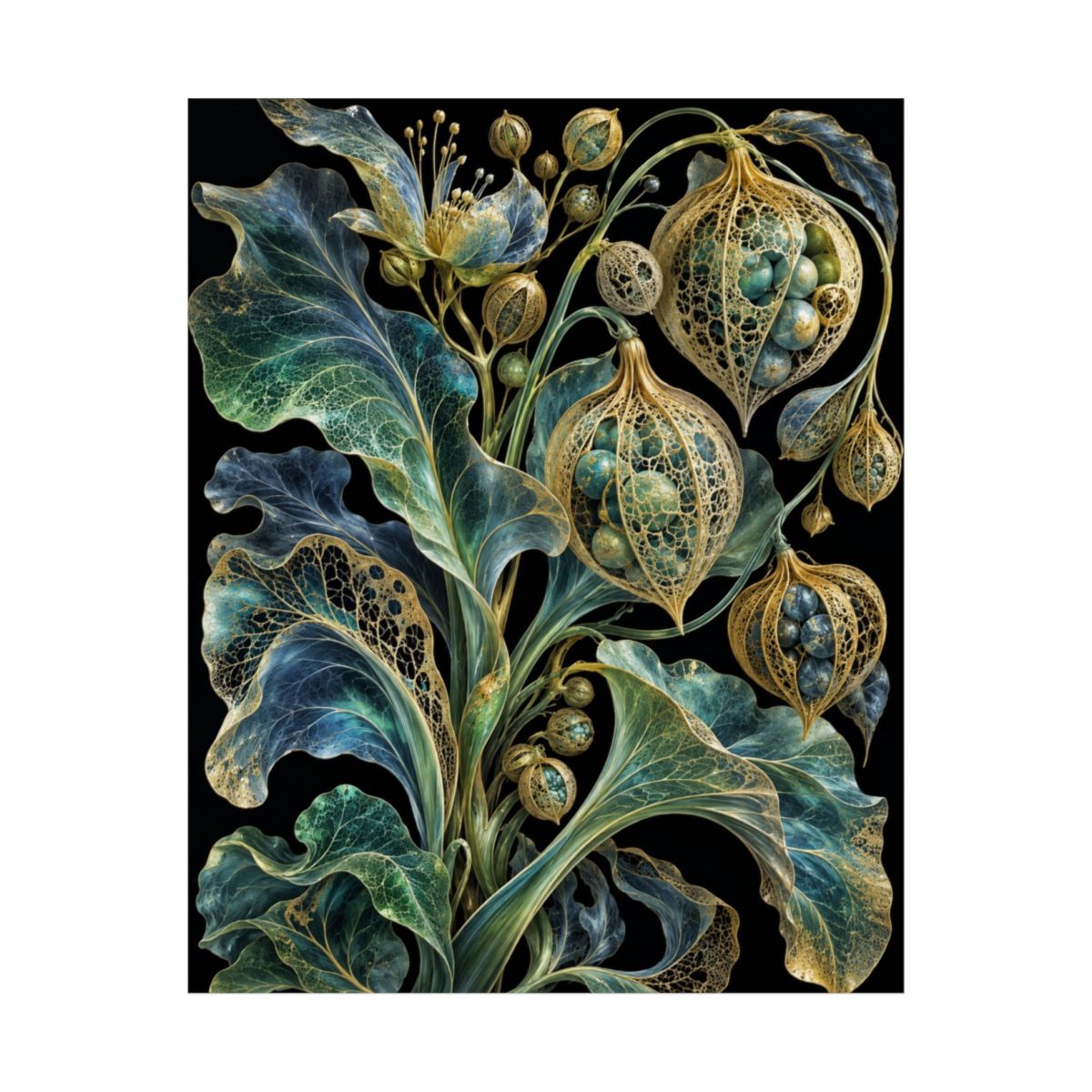 Alien Botanical Specimen Poster product view 5