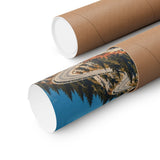 Alpine Cyclist Climb Poster product view 9