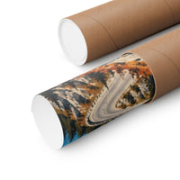 Alpine Cyclist Climb Poster product view 6